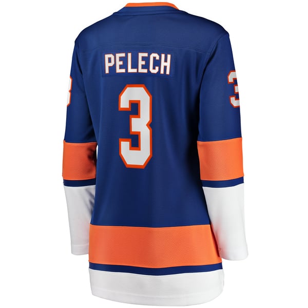 Women's New York Islanders Adam Pelech Fanatics Royal Home Breakaway Player Jersey - Image 4