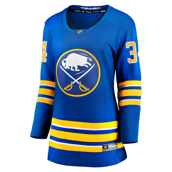 Women's Buffalo Sabres Alex Lyon Fanatics Royal Home Breakaway Jersey - Image 3