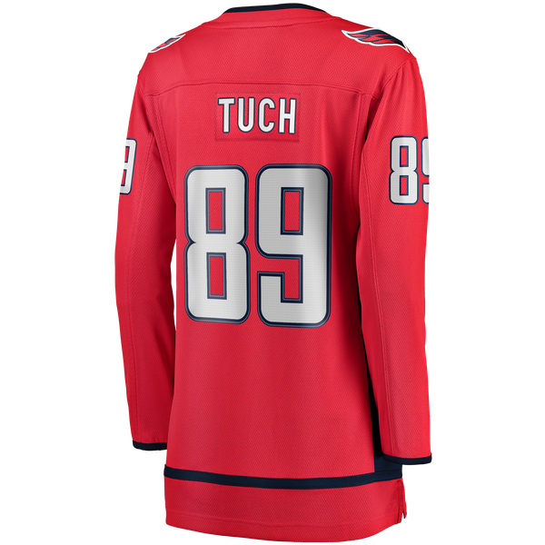 Women's Washington Capitals Alex Tuch Fanatics Red Home Breakaway Jersey - Image 4