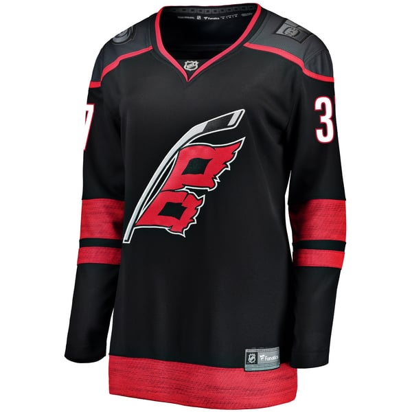 Women's Carolina Hurricanes Andrei Svechnikov Fanatics Black Home Breakaway Player Jersey - Image 3