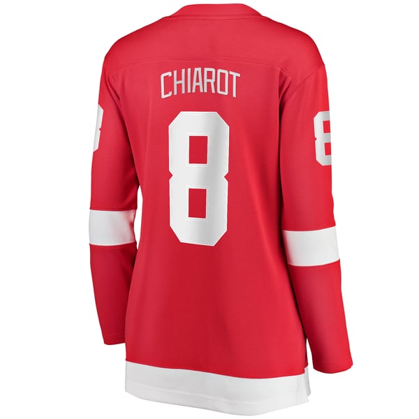 Women's Detroit Red Wings Ben Chiarot Fanatics Red Home Breakaway Player Jersey - Image 4