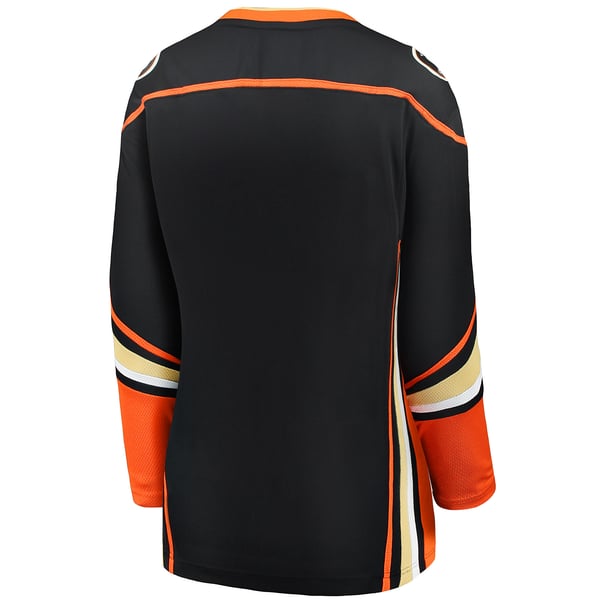 Women's Anaheim Ducks Fanatics Black Home Breakaway Jersey