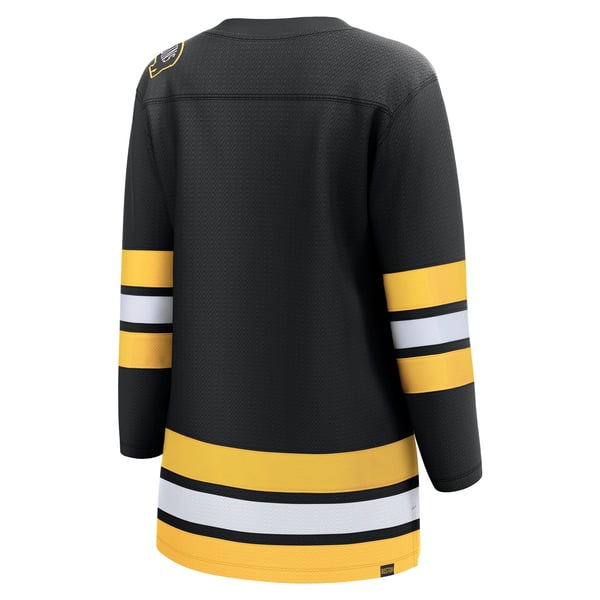 Women's Boston Bruins  Fanatics Black Anniversary Home Breakaway Jersey