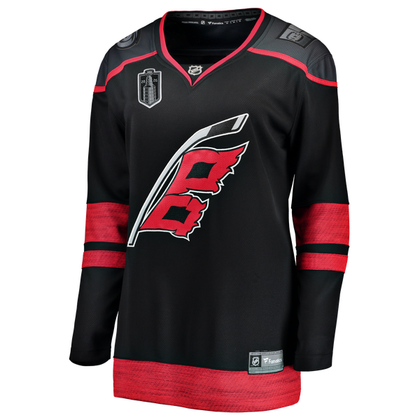 Women's Carolina Hurricanes  Fanatics Black 2026 Stanley Cup Final Home Breakaway Jersey - Image 3