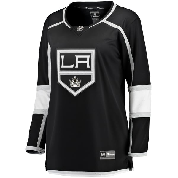Women's Los Angeles Kings Fanatics Black Home Breakaway Jersey - Image 3