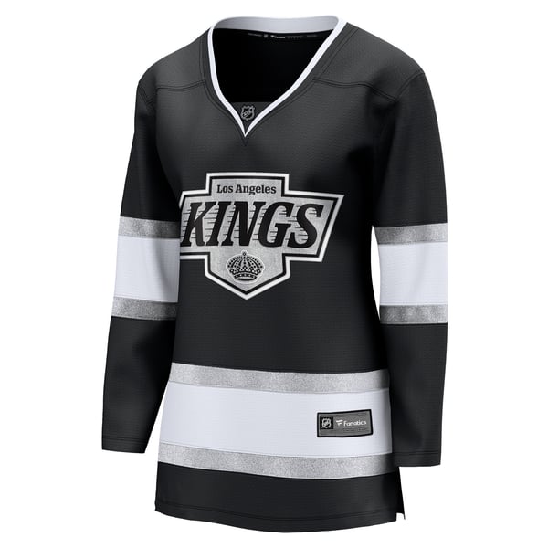 Women's Los Angeles Kings Fanatics Black Home Breakaway Jersey - Image 3