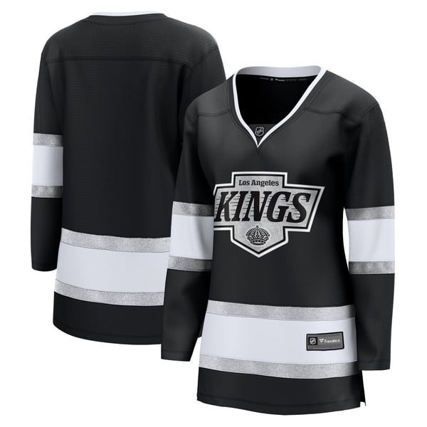 Women's Los Angeles Kings Fanatics Black Home Breakaway Jersey - Image 1
