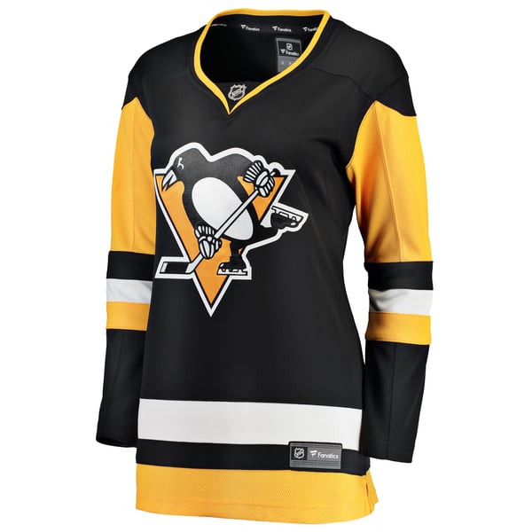 Women's Pittsburgh Penguins Fanatics Black Home Breakaway Jersey - Image 3