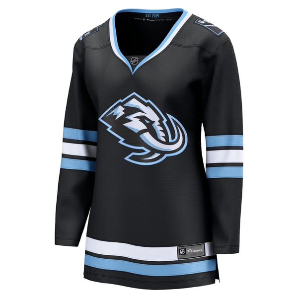 Women's Utah Mammoth Fanatics Black Home Breakaway Jersey - Image 3
