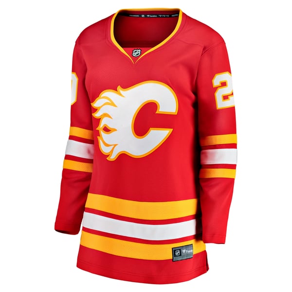 Women's Calgary Flames Blake Coleman Fanatics Red Home Breakaway Player Jersey - Image 3