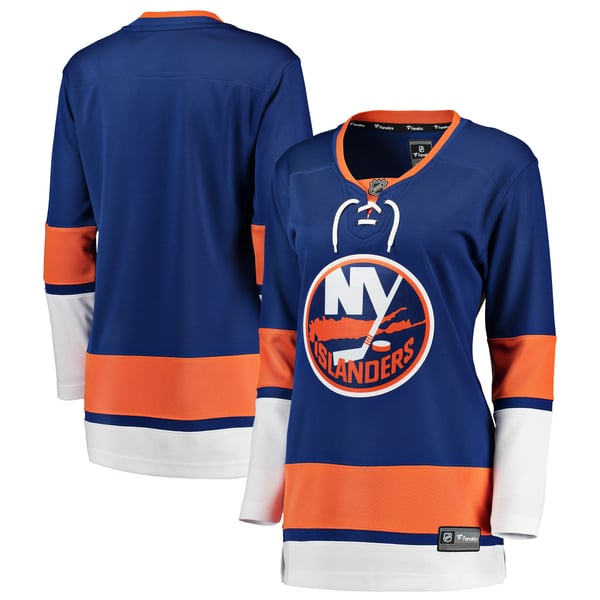 Women's New York Islanders Fanatics Blue Home Breakaway Jersey - Image 2