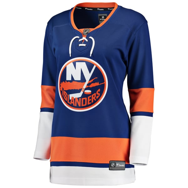 Women's New York Islanders Fanatics Blue Home Breakaway Jersey - Image 3