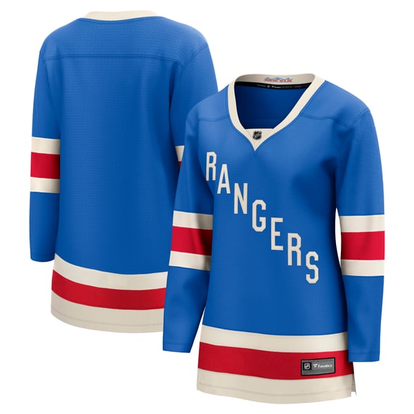 Women's New York Rangers  Fanatics Blue Centennial Breakaway Jersey - Image 2
