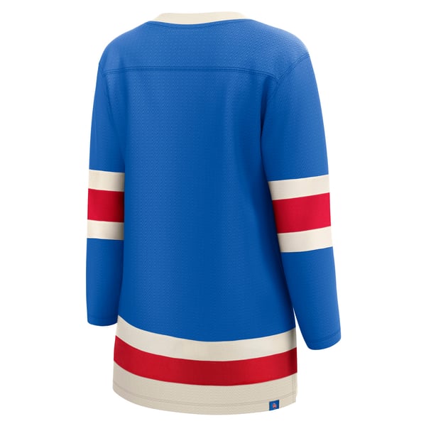 Women's New York Rangers  Fanatics Blue Centennial Breakaway Jersey - Image 4