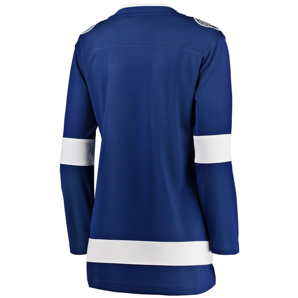 Women's Tampa Bay Lightning Fanatics Blue Home Breakaway Jersey - Image 4