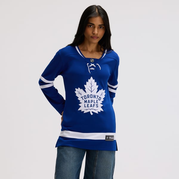 Women's Toronto Maple Leafs Fanatics Blue Home Breakaway Jersey - Image 7