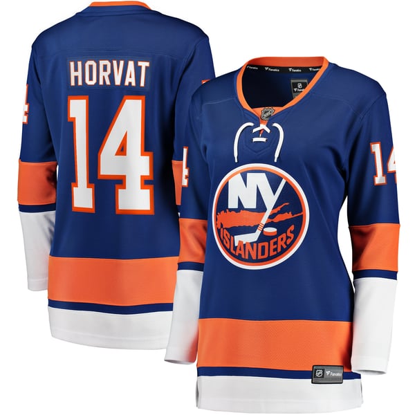 Women's New York Islanders Bo Horvat Fanatics Blue Home Breakaway Jersey - Image 1