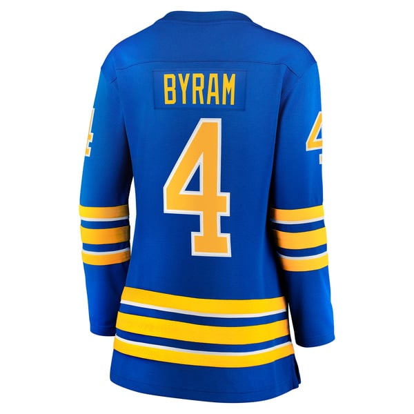 Women's Buffalo Sabres Bowen Byram Fanatics Royal Home Breakaway Player Jersey - Image 4