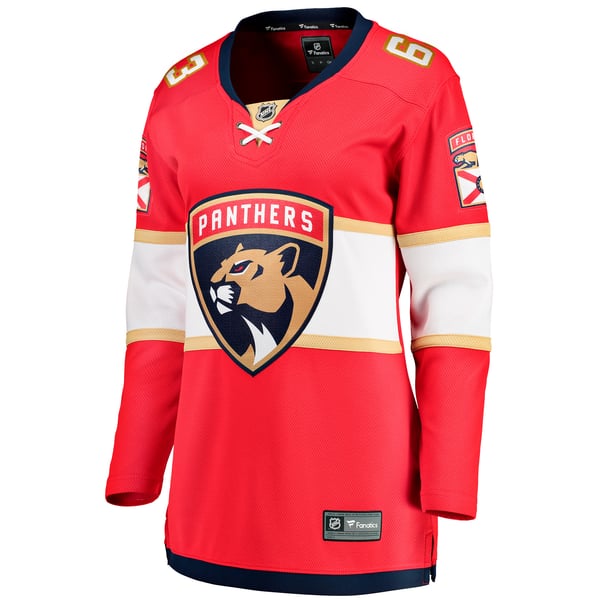 Women's Florida Panthers Brad Marchand Fanatics Red Home Breakaway Player Jersey - Image 3