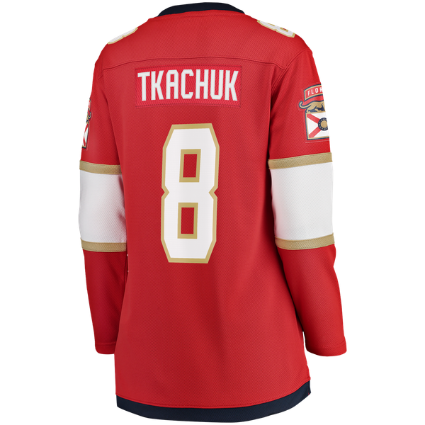 Women's Florida Panthers Brady Tkachuk Fanatics Red Home Breakaway Jersey - Image 4