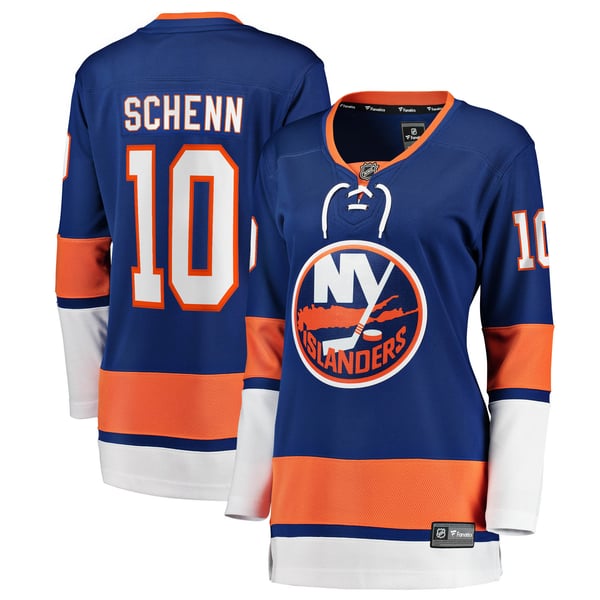 Women's New York Islanders Brayden Schenn Fanatics Blue Home Breakaway Jersey - Image 1