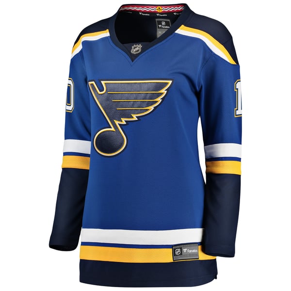 Women's St. Louis Blues Brayden Schenn Fanatics Blue Breakaway Player Jersey - Image 3