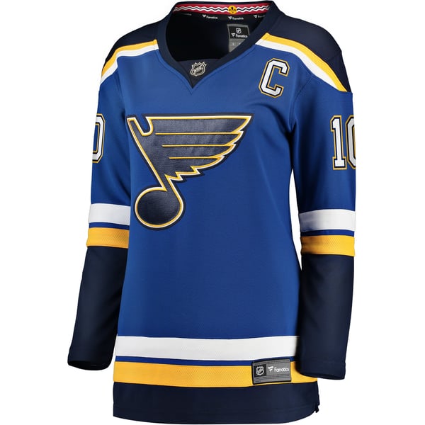 Women's St. Louis Blues Brayden Schenn Fanatics Blue Home Breakaway Player Jersey - Image 3