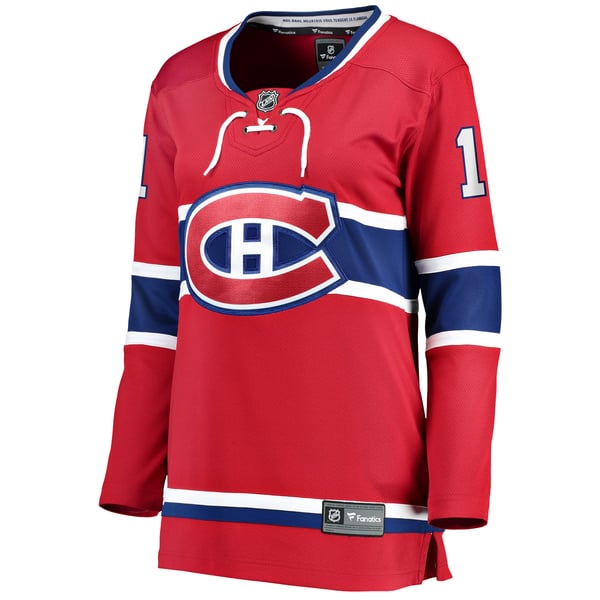 Women's Montreal Canadiens Brendan Gallagher Fanatics Red Home Breakaway Player Jersey - Image 3