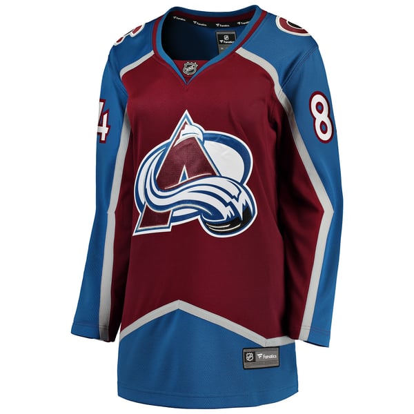 Women's Colorado Avalanche Brent Burns Fanatics Burgundy Home Breakaway Jersey - Image 3