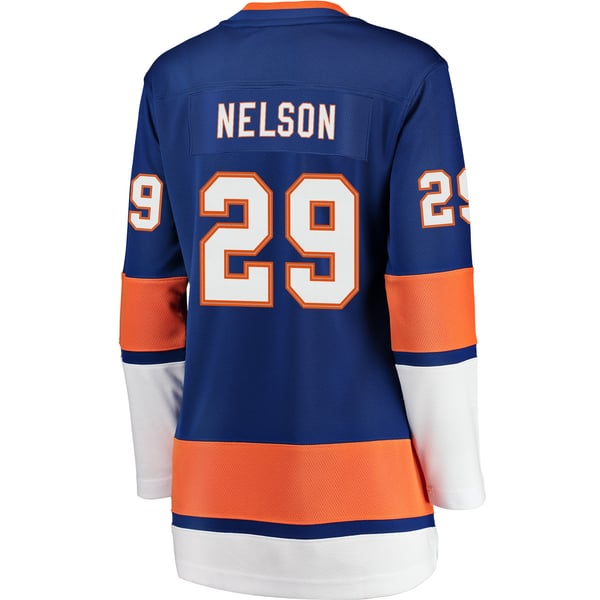 Women's New York Islanders Brock Nelson Fanatics Royal Breakaway Player Jersey - Image 4