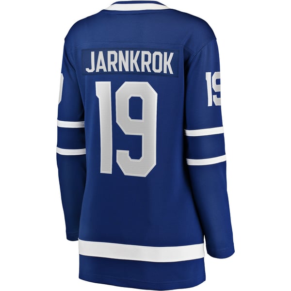 Women's Toronto Maple Leafs Calle Jarnkrok Fanatics Blue Home Breakaway Player Jersey - Image 4