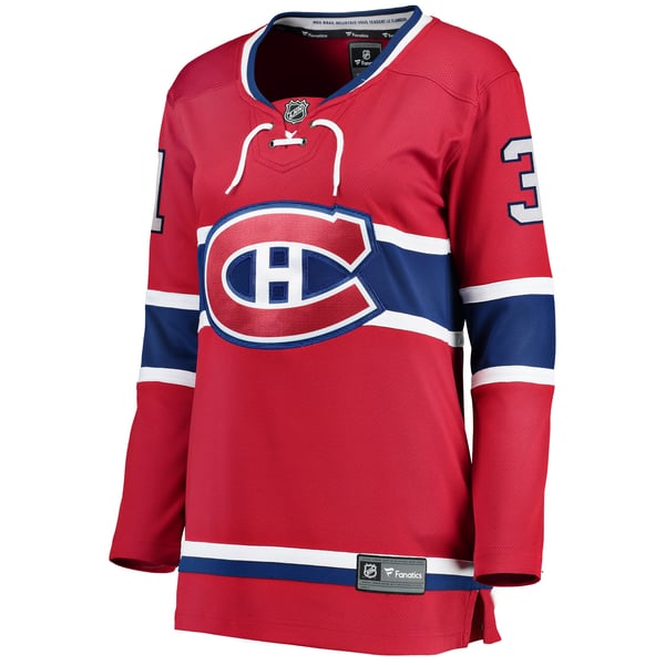 Women's Montreal Canadiens Carey Price Fanatics Red Home Breakaway Jersey - Image 3