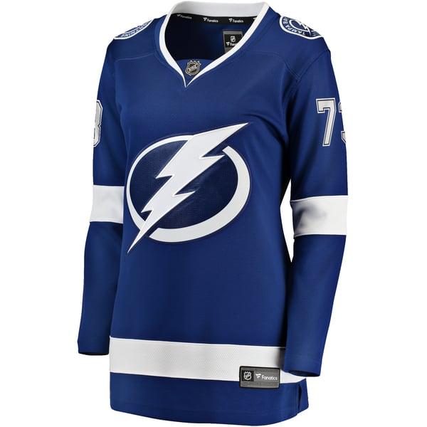 Women's Tampa Bay Lightning Conor Sheary Fanatics Blue Home Breakaway Player Jersey - Image 3