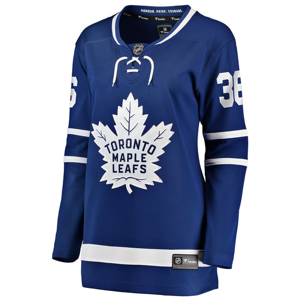 Women's Toronto Maple Leafs Dakota Mermis Fanatics Blue Home Breakaway Jersey - Image 3