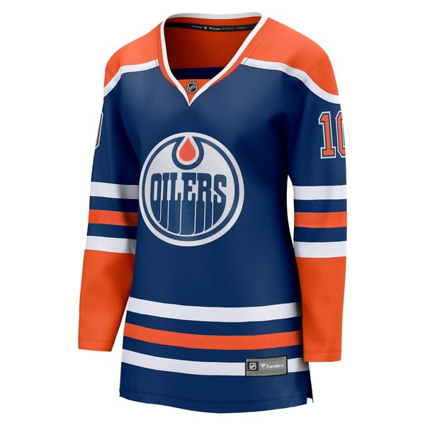 Women's Edmonton Oilers Derek Ryan Fanatics Royal Home Breakaway Player Jersey - Image 3