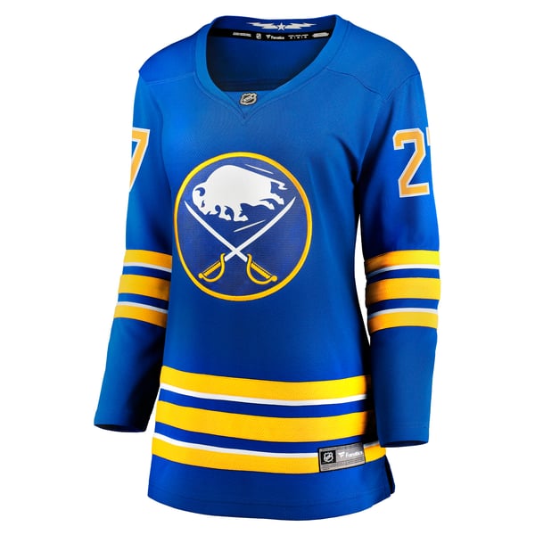Women's Buffalo Sabres Devon Levi Fanatics Royal Home Breakaway Player Jersey - Image 3