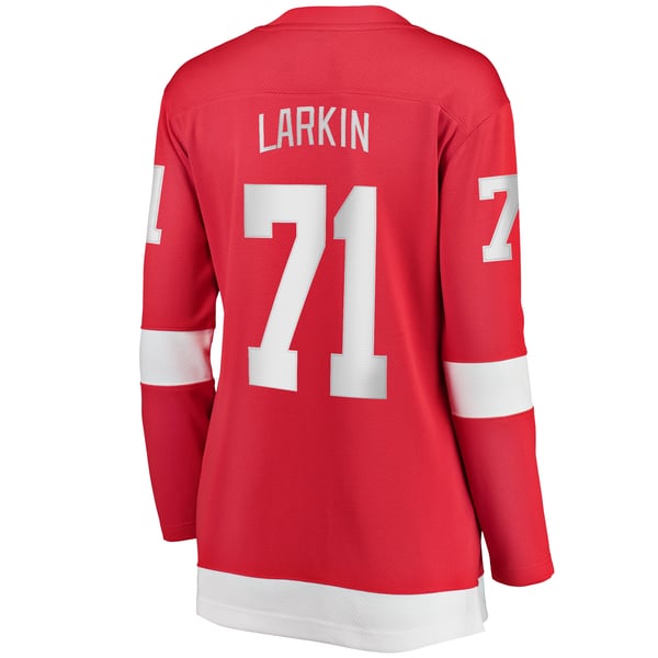 Women's Detroit Red Wings Dylan Larkin Fanatics Red Home Breakaway Jersey - Image 4