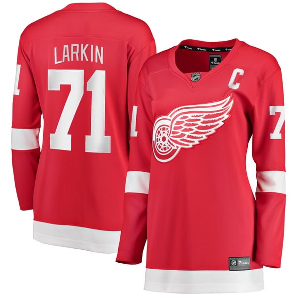 Women's Detroit Red Wings Dylan Larkin Fanatics Red Home Breakaway Player Jersey - Image 2