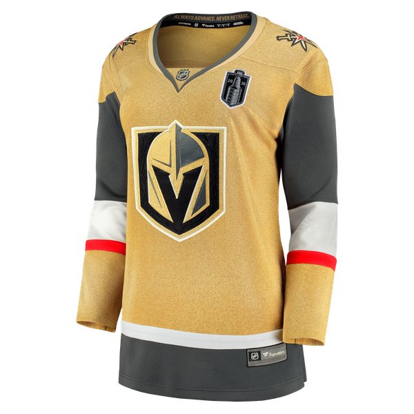 Women's Vegas Golden Knights Fanatics Gold 2026 Stanley Cup Final Breakaway Jersey - Image 3
