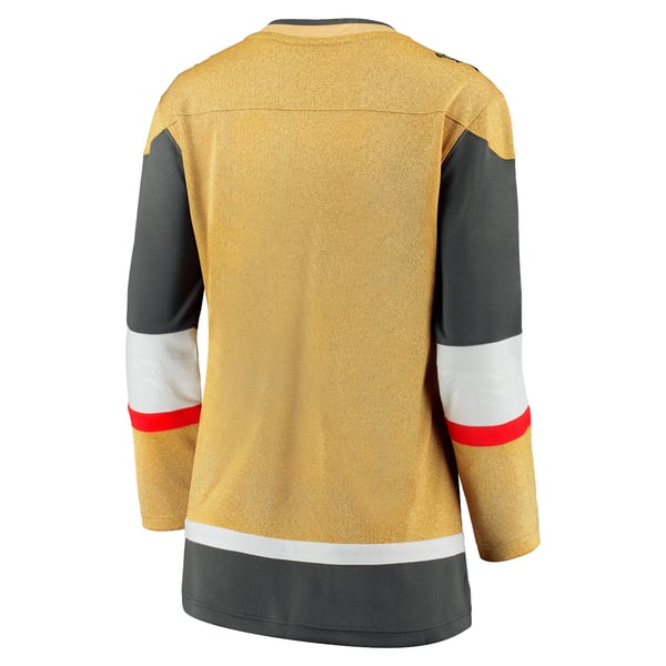 Women's Vegas Golden Knights Fanatics Gold Home  Breakaway Jersey - Image 4