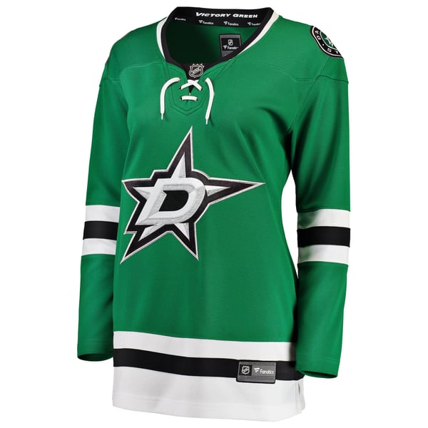 Women's Dallas Stars Fanatics Green Home Breakaway Jersey - Image 3