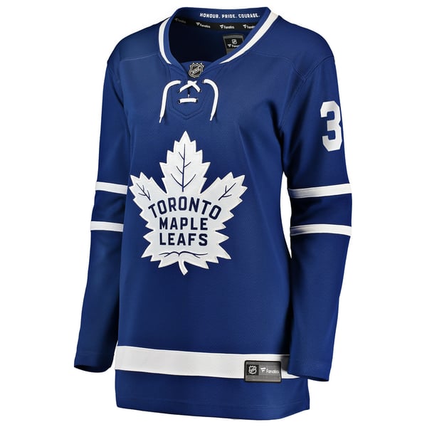 Women's Toronto Maple Leafs Henry Thrun Fanatics Blue Home Breakaway Jersey - Image 3