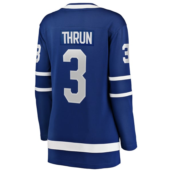 Women's Toronto Maple Leafs Henry Thrun Fanatics Blue Home Breakaway Jersey - Image 4