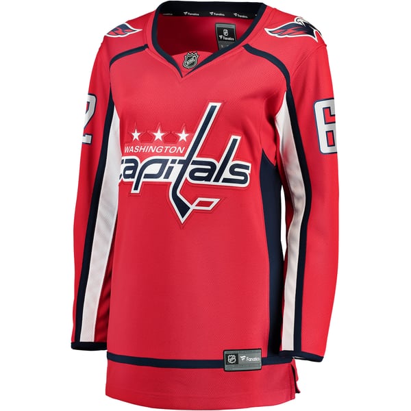 Women's Washington Capitals Ilya Protas Fanatics Red Home Breakaway Jersey - Image 3