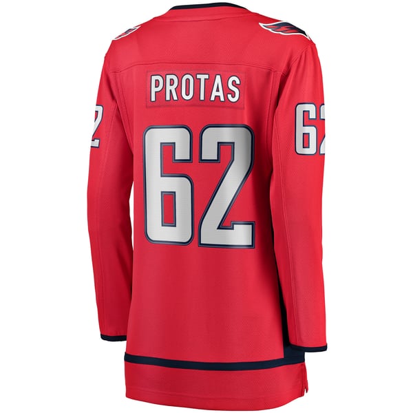 Women's Washington Capitals Ilya Protas Fanatics Red Home Breakaway Jersey - Image 4