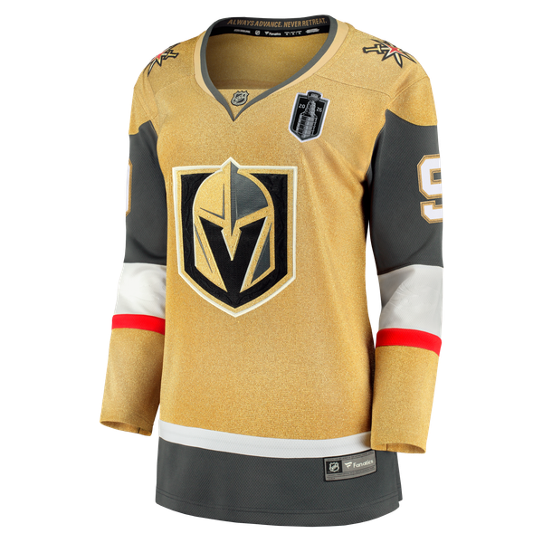 Women's Vegas Golden Knights Jack Eichel Fanatics Gold 2026 Stanley Cup Final Breakaway Jersey - Image 3