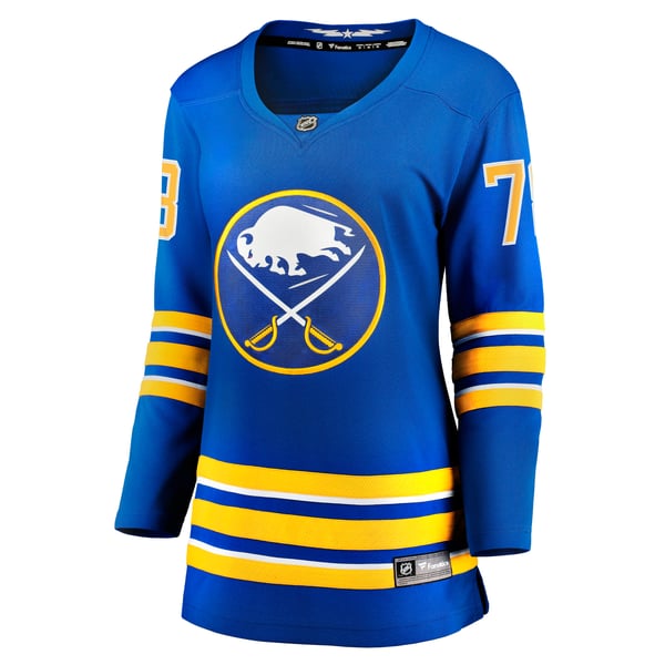 Women's Buffalo Sabres Jacob Bryson Fanatics Royal Home Breakaway Player Jersey - Image 3