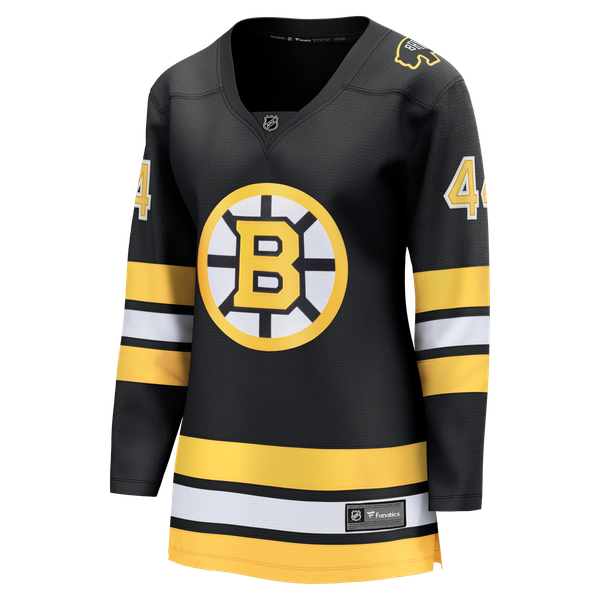 Women's Boston Bruins James Hagens Fanatics Black Breakaway Jersey