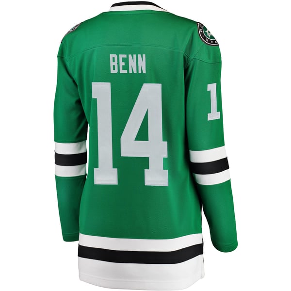 Women's Dallas Stars Jamie Benn Fanatics Green Home Breakaway Jersey - Image 4