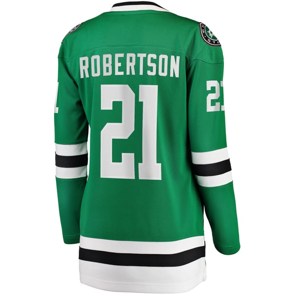 Women's Dallas Stars Jason Robertson Fanatics Kelly Green Home Breakaway Jersey - Image 4